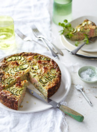 Hot Smoked Salmon, Spinach and Tarragon Pie