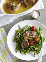 Chicken with Parmesan, Wine and Rosemary