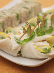 Lemon and Basil Sandwiches
