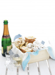 Sour Cherry and Chocolate Meringue Cookies