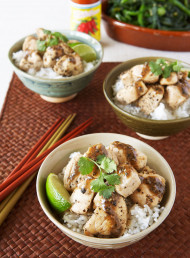Chicken Fried with Garlic and Black Pepper