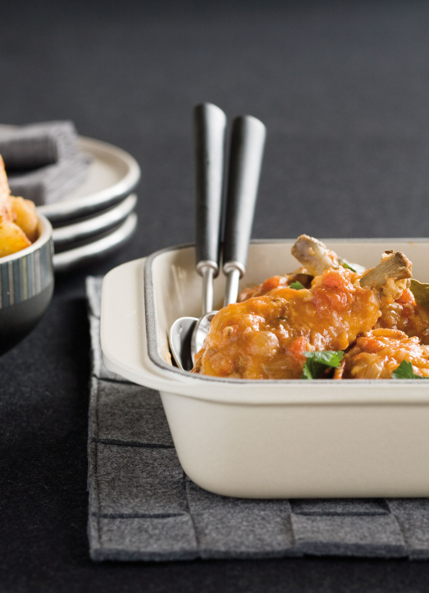 Chicken Stuffed with Italian Sausage and Red Onions