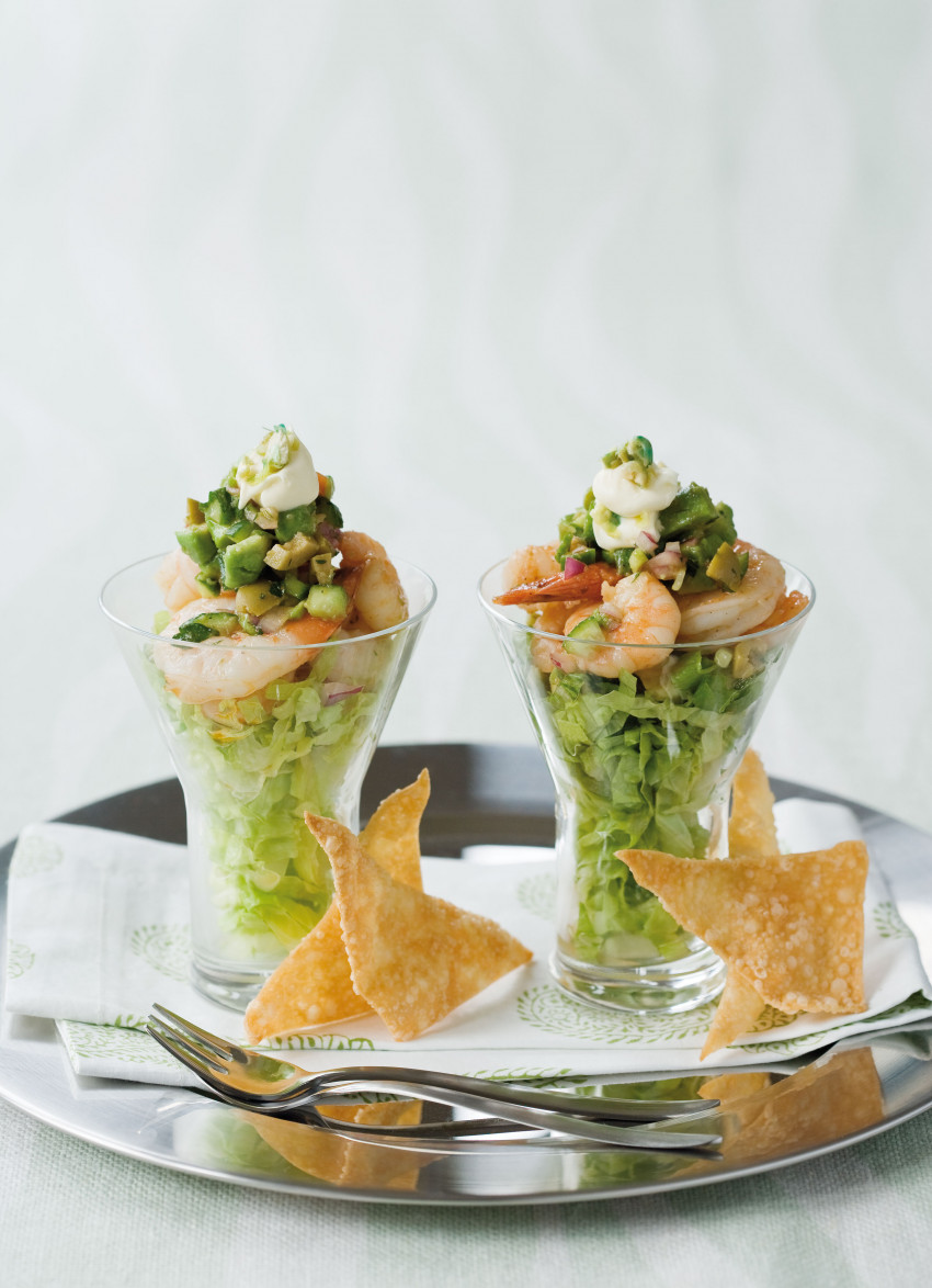Prawn and Avocado Cocktail