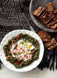 Kale with Anchovies and Capers