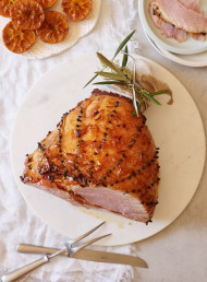Cider and Orange Marmalade Baked Ham