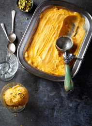 Apricot and Vanilla Sorbet