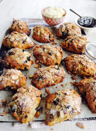 Blueberry and Almond Scones