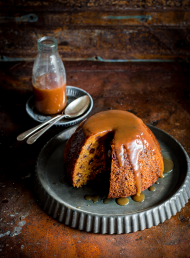 Carrot Cake Steamed Pudding