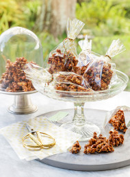 Cashew Nut and Miso Caramel Popcorn