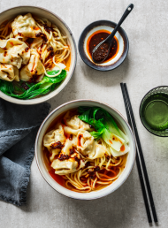Chicken Wonton Noodle Soup