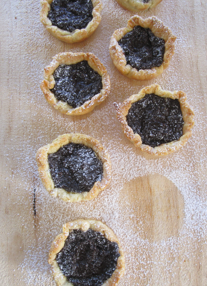 Chocolate Custard Tarts