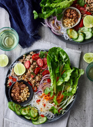 Pork Larb Salad Bowls