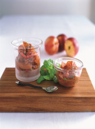 Fresh Nectarine and Tamarind Chutney