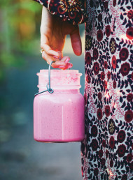 Simple Raspberry Smoothie