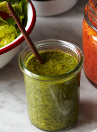 Green Herb and Lemongrass Salsa Verde