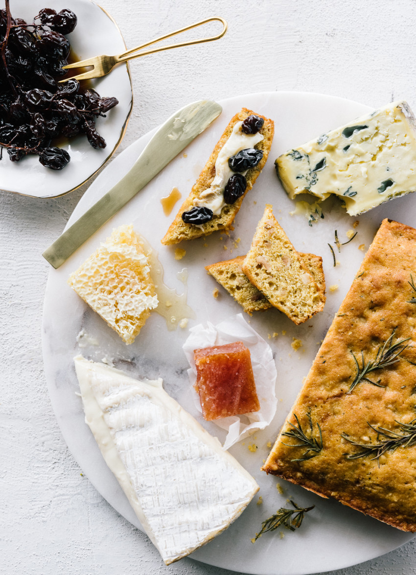 Roasted Hazelnut and Rosemary Cake