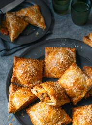 Herby Cheese and Kūmara Lentil Pies