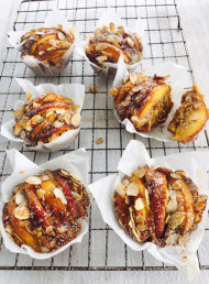 Fresh Peach, Orange and Almond Cakes (Gluten Free) 