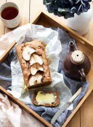Ginger, Pear and Buckwheat Loaf