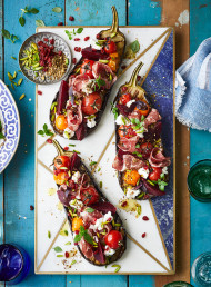 Grilled Eggplant ‘Bruschetta’ 