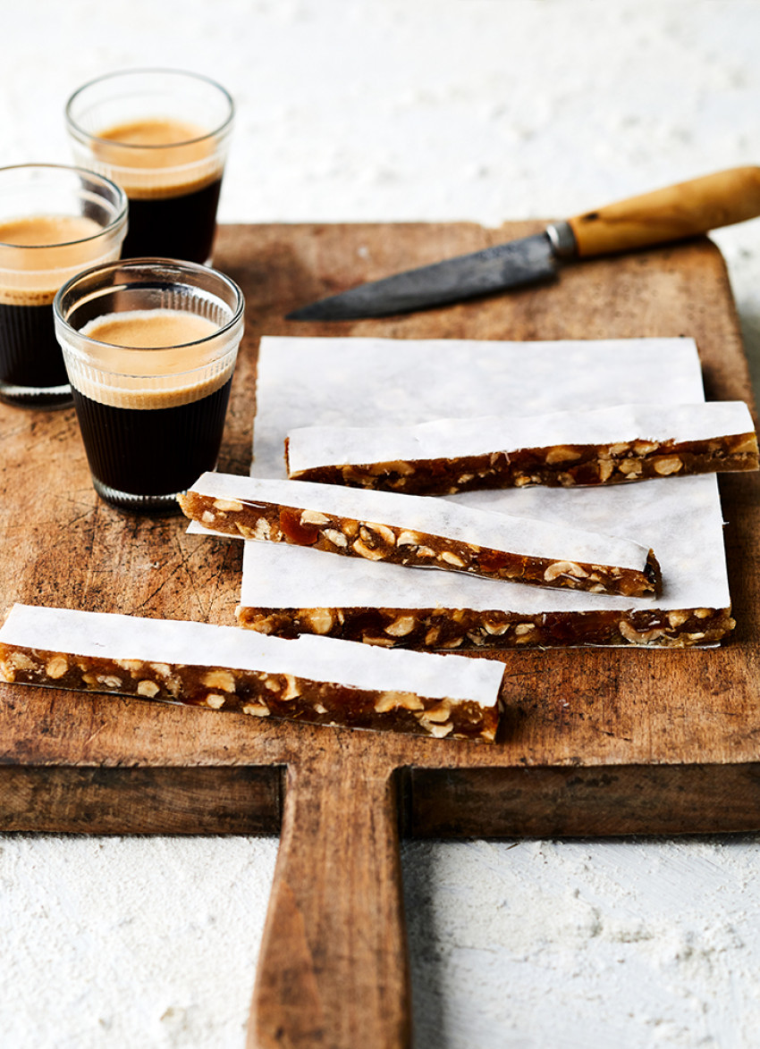 (No-bake) Roasted Hazelnut and Ginger Panforte