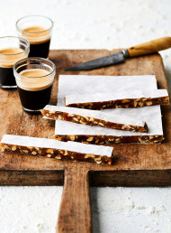 (No-bake) Roasted Hazelnut and Ginger Panforte