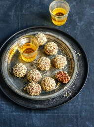 Date, Walnut and Caramel Chocolate Truffles