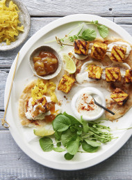 Tandoori Paneer with Roti