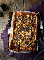 Bacon, Potato and Thyme Tart