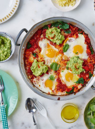 Huevos Rancheros with Guacamole