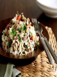 Lamb, Eggplant and Orzo Salad