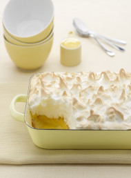 Lemon Meringue Bread Pudding