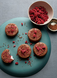 Explosive Raspberry Wagon Wheels