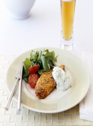 Marinated John Dory Salad with Tzatziki