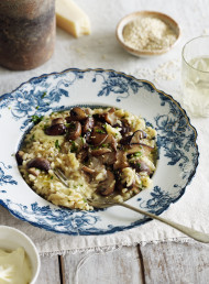 Mixed Mushroom and Miso Risotto