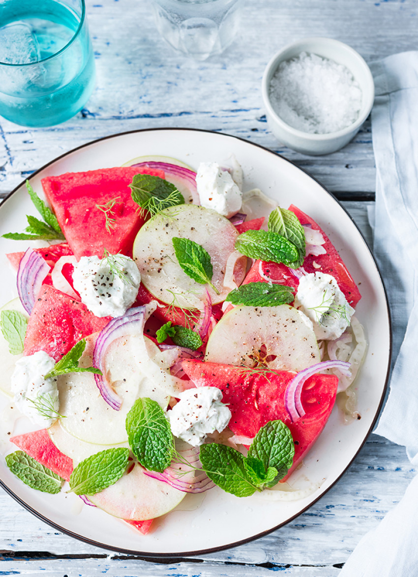 Watermelon and Fennel Salad
