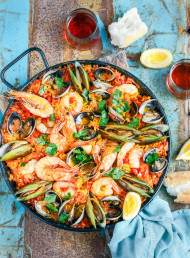 Seafood Paella