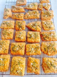 Parmesan, Rosemary and Caraway Seed Biscuits