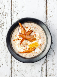 Overnight Seeded Oat and Espresso Porridge