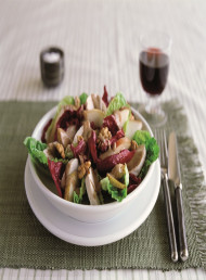 Poached Chicken Salad with Balsamic and Gorgonzola Dressing