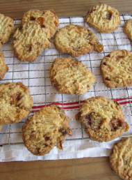 Roasted Almond and Hokey Pokey Shortbreads