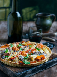 Roast Lamb Dinner Leftovers Tart