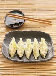 Scallop and Rocket Dumplings