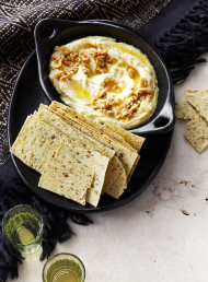 Whipped Ricotta and Feta with Honey and Walnuts