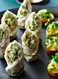 Chicken and Avocado Mayonnaise Sandwiches