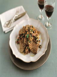 Seared Tuna with Stimpirata Dressing