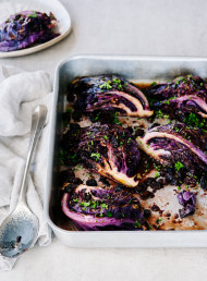 Balsamic Braised Red Cabbage