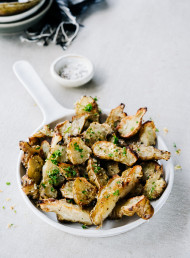 Parmesan Roasted Jerusalem Artichokes