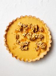 Spiced Pumpkin Cheesecake Tart