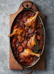 Spiced Red Wine-braised Duck Legs